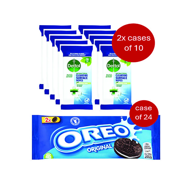 2CA DETTOL WIPES GET OREO BIS FOC