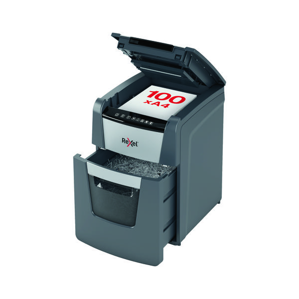 REXEL OPTMUM AUTOFEED+ 100X SHREDDER