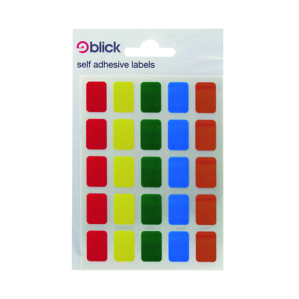 BLICK LABEL BAG 12X18 AST PK120