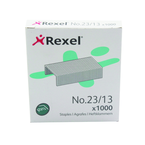 REXEL NO 23 STAPLES 13MM PK1000