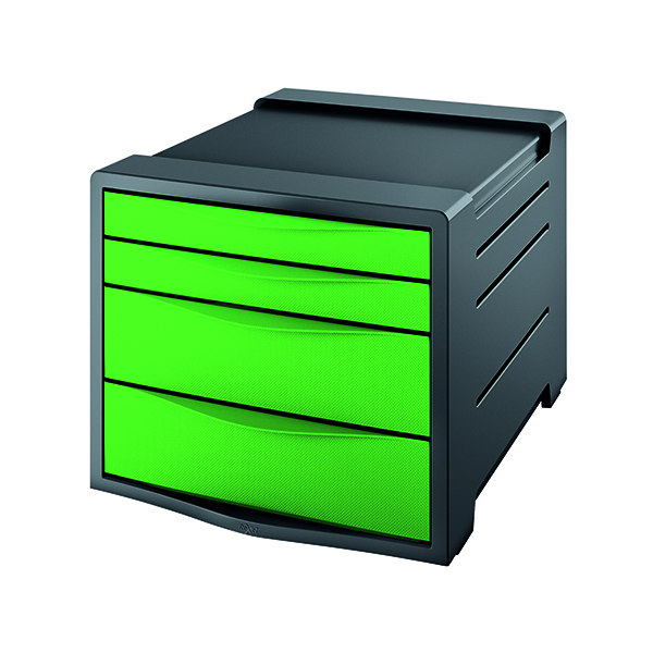 REXEL CHOICES DRAWER CABINET GREEN
