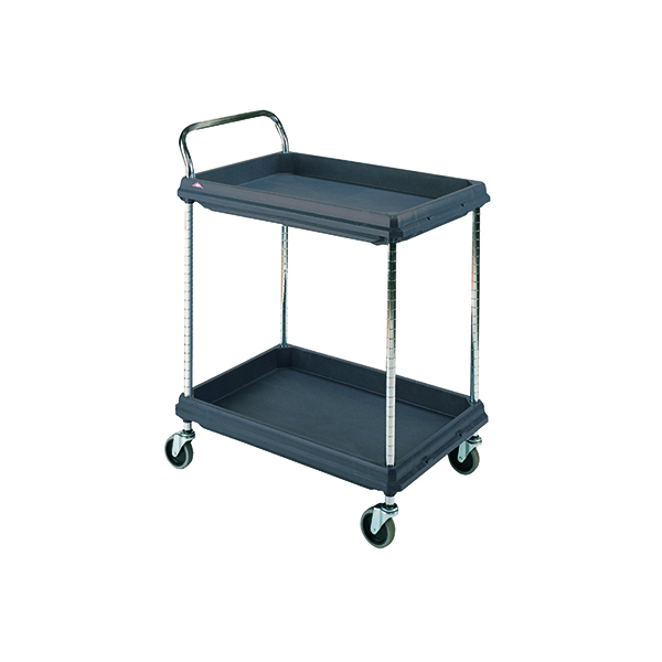 2TIER DEEP LEDGE TROLLEY BLK 322447