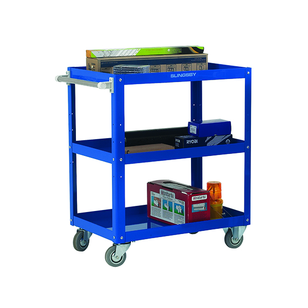 WORKS 3 TIER TRAY TROLLEY 329944