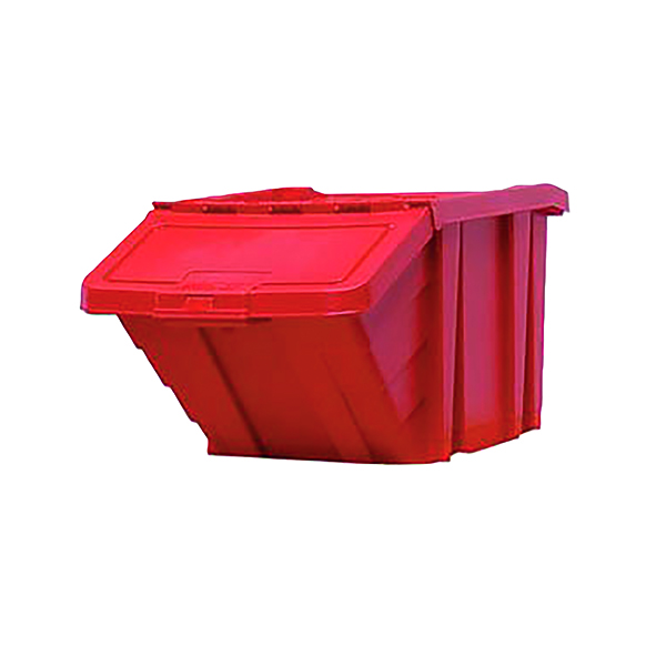 HDUTY STORAGE BIN/LID RED 359519