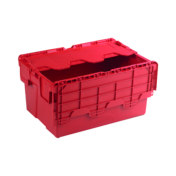 ATTACHED LID CONTAINR 54L RED 375816