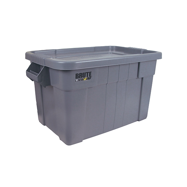 BRUTE TOTE BOX/LID 75L GREY 382216