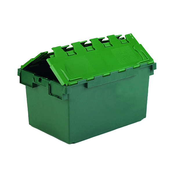 PLASTIC CONTAINER/LID GREEN