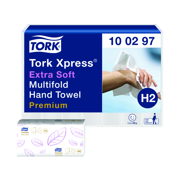TORK XPRESS SFTHND TWL 2PLY PK21