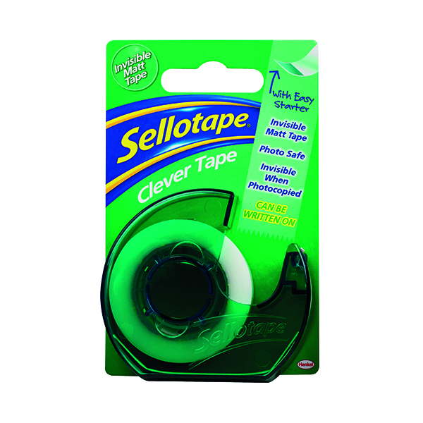 Sellotape Clev Tape/Dsp 18mmx25m P7