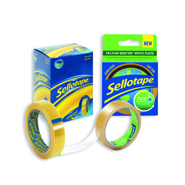 SELLOTAPE 24MMX66M PK6+FOC ZPLAS TPE