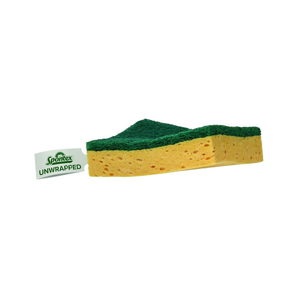 SPONTEX UNWRAPPED SPONGE SCOURER P66