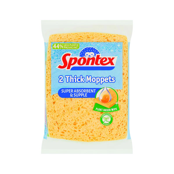 SPONTEX THICK MOPPETS SPG AST COL P2