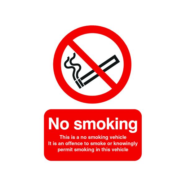 SIGNSLAB THIS IS A NO SMOKING S/A