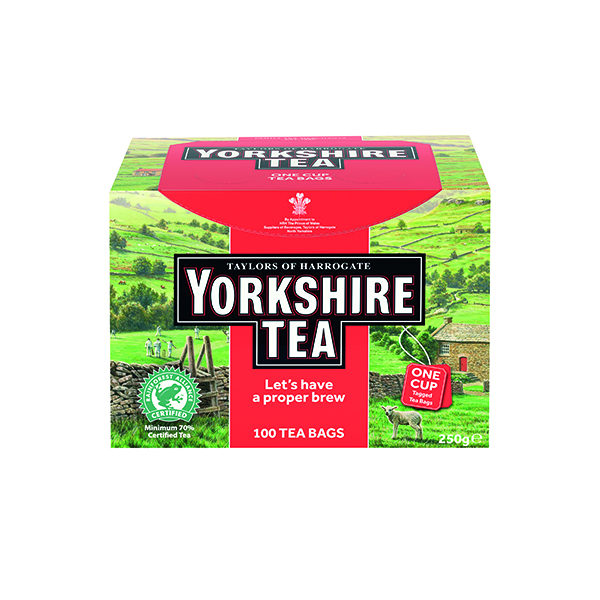 YORKS TEA 1CUP STRING TG TEA BG K100