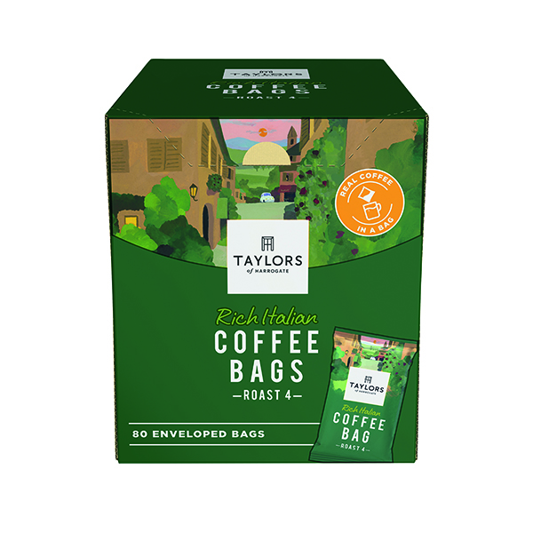 TAYLORS R/ITALIAN COFFEE BAGS PK80