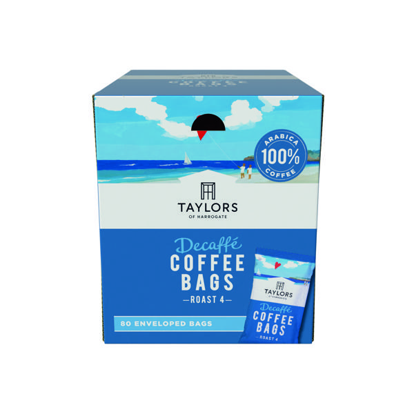 TAYLORS OF HARROGATE DECAF BAGS PK80