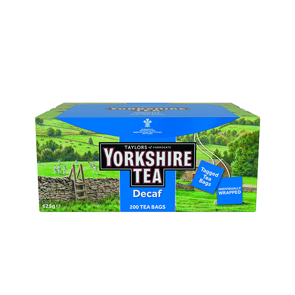 YORKSHIRE TEA DECAF ENV TEA BAG P200