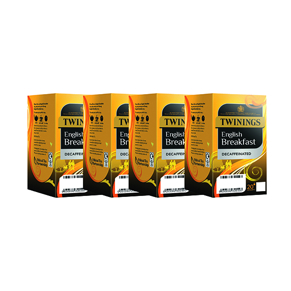 TWININGS ENG BF DECAF TEA BAG PK80