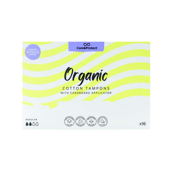 C P ORGANIC REG APP TAMPONS X16 PK12