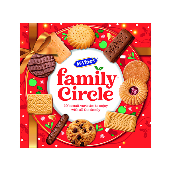 MCVITIES FAMILY CIRCLE BISCUITS 400G