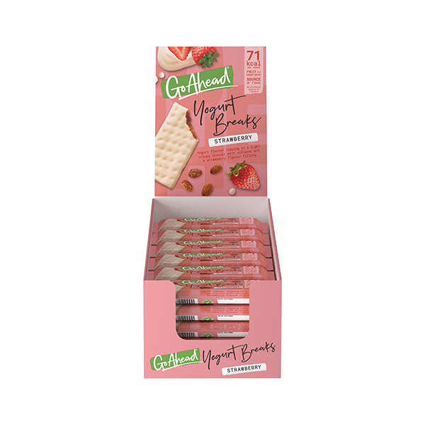 GO AHEAD YOGHURT BREAK STRAWB PK24