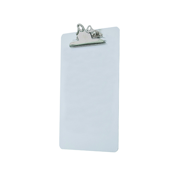 SECO ACRYLIC CLIPBOARD WITH HOOK