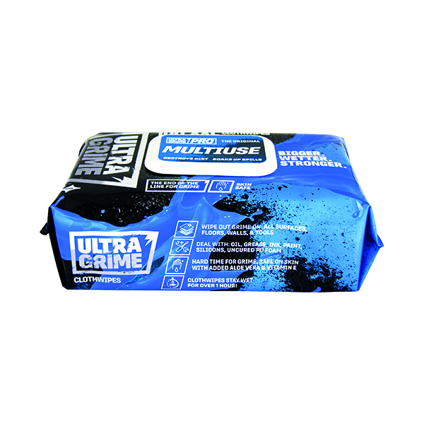 UNIWIPE ULTRA GRIME WIPES PK100