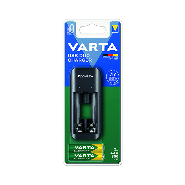 VARTA USB DUO CHG AA/AAA + 2 AAA BAT