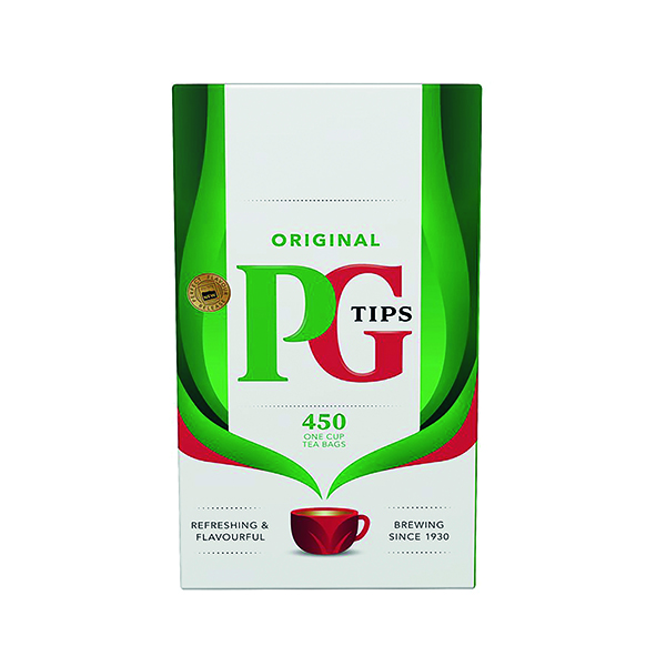 PG TIPS 1 CUP SQ TEA BAGS PK450