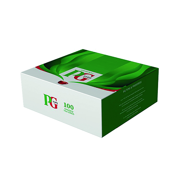 PG TIPS 1 CUP TAGGED TEA BAGS PK100