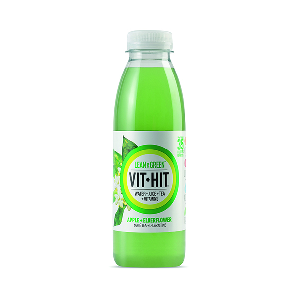 VIT-HIT LEAN/GRN APLELDFL 500ML PK12