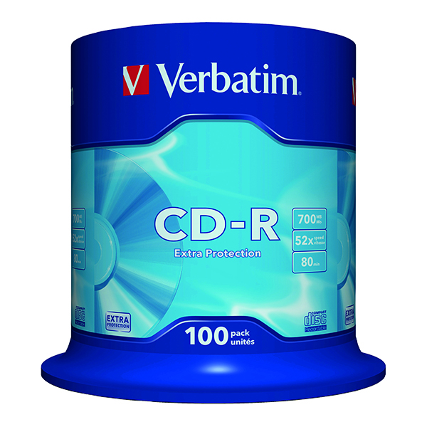 VERBATIM DATALIFE NON AZO 52X 100