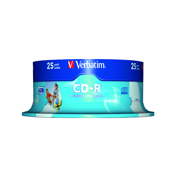 VERBATIM CD-R DATALIFE+ PK25
