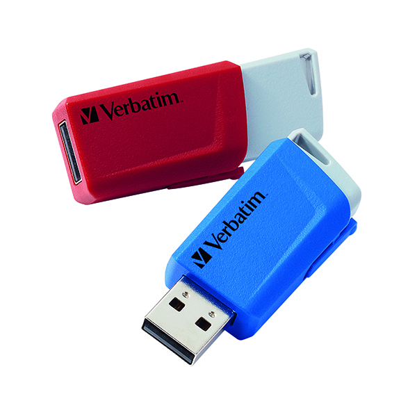 VERBATIM STRE/CLICK USB 32GB PK2