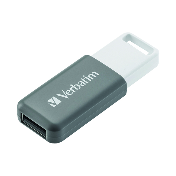 VERBATIM DATABAR USB DRIVE 128GB GRY