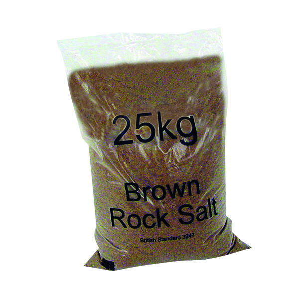 DRY BRN ROCK SALT 25KG BAG PLT 40