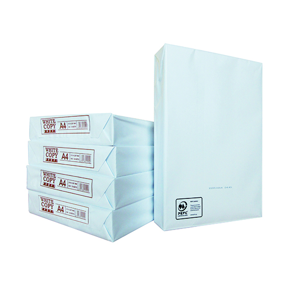 COPIER PAPER A4 WHT REAM WRAP PK2500