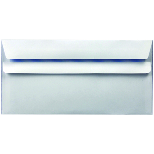 ENVELOPE DL 90GSM SS WHITE PK1000