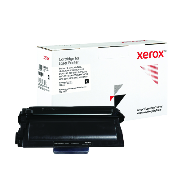 XEROX EVERYDAY TN-3380 COMP TNR BLK