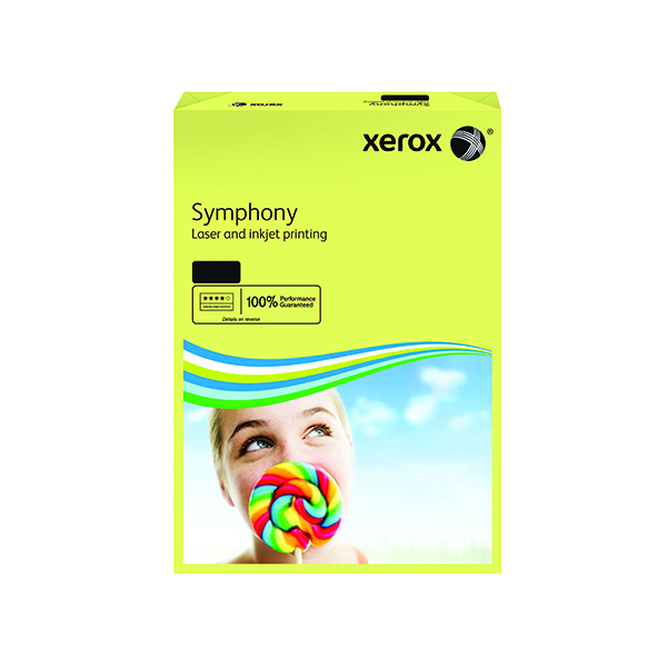 XEROX SYMPHONY A4 80GSM YLW PK500